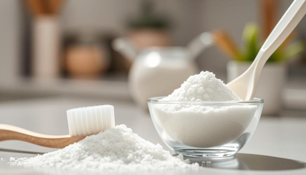 Baking soda whitening