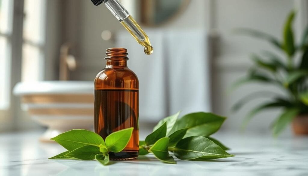 Castor oil application