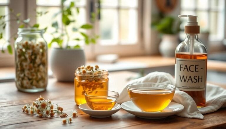 DIY Chamomile Tea Face Wash for Gentle Cleansing