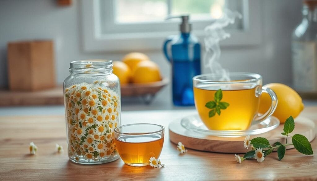 DIY Chamomile Tea Face Wash