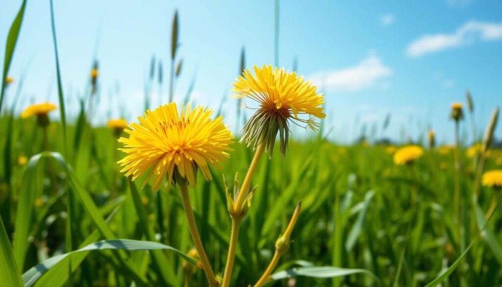 Dandelion plant