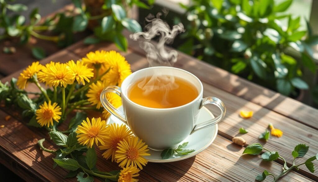 Dandelion tea