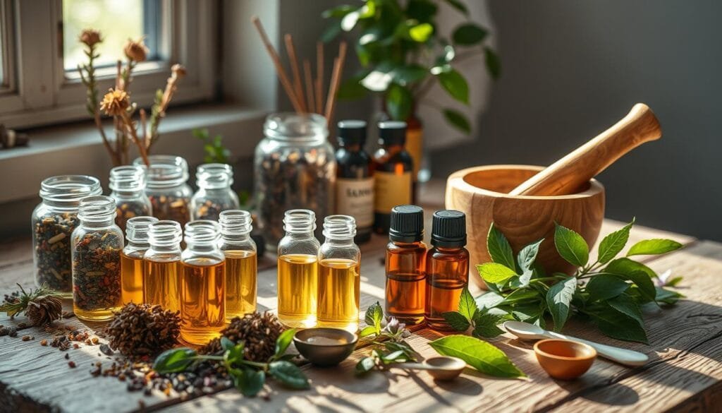 Herbal Oil Blending