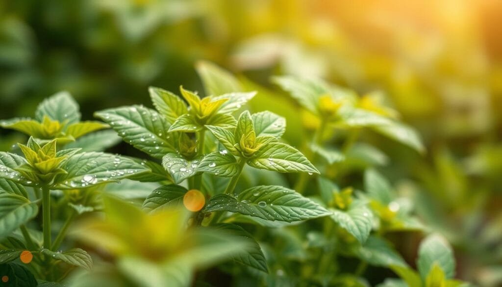 Lemon balm antiviral effects