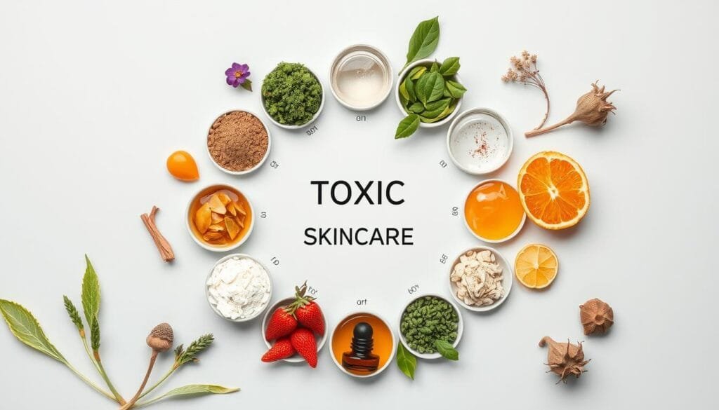 Toxic Skincare Ingredients Infographic