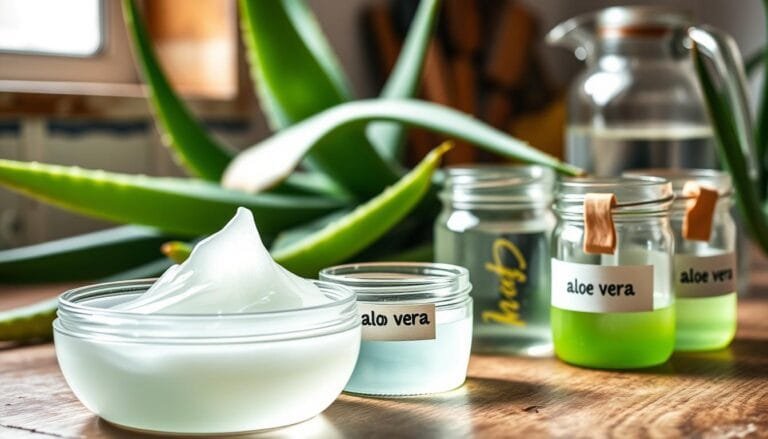 Natural Aloe Vera Aftershave Gel for Smooth Skin