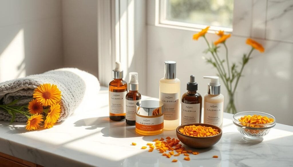 calendula skincare routine