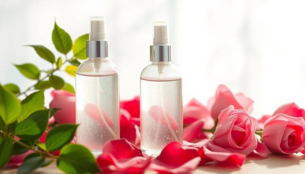 clean beauty rosewater mist