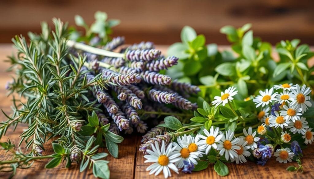 herbal application