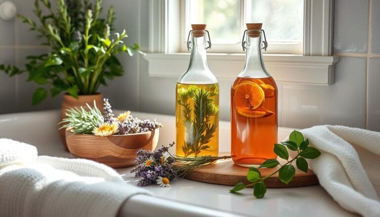 Natural Homemade Herbal Hair Rinses for Healthy Hair