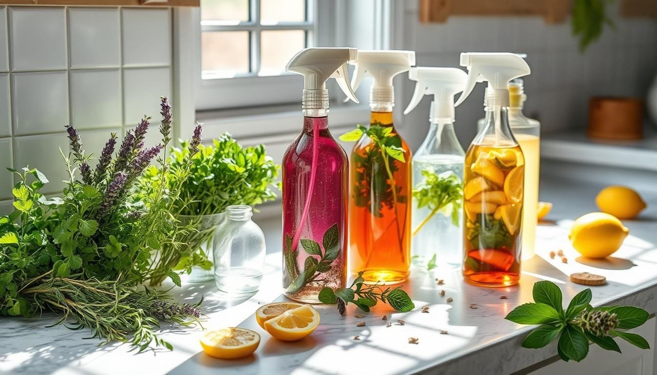 homemade herbal sprays