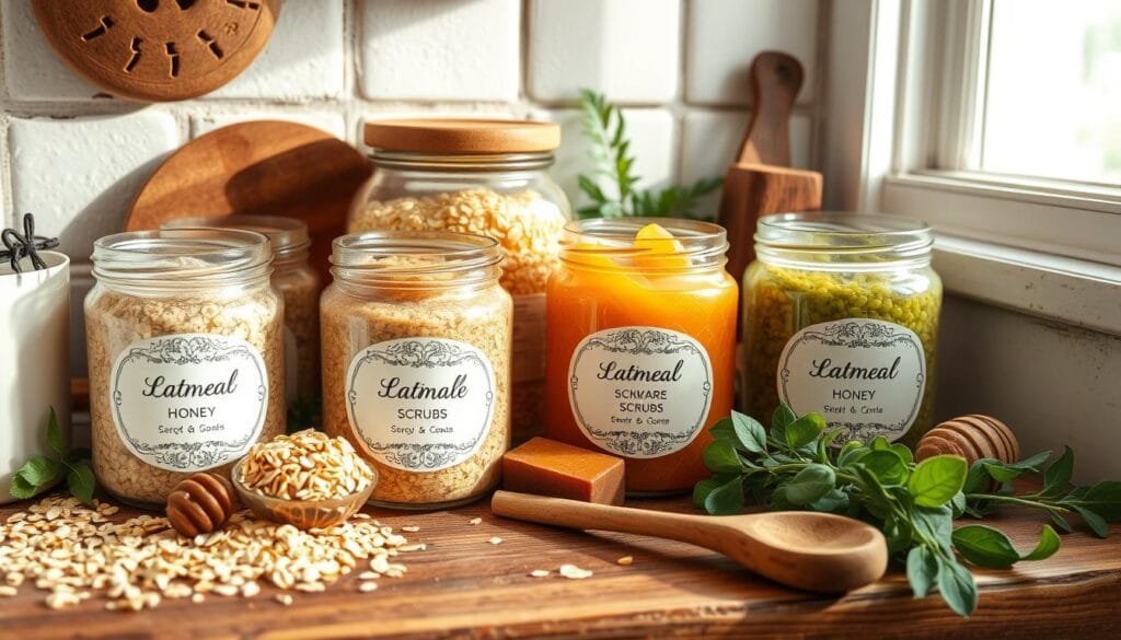 homemade skincare storage