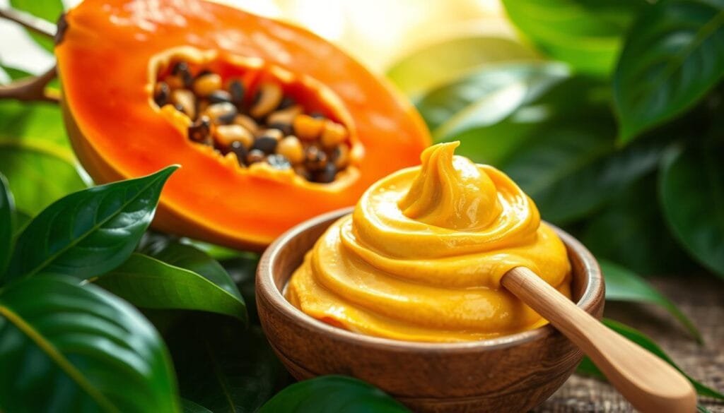 papaya face mask