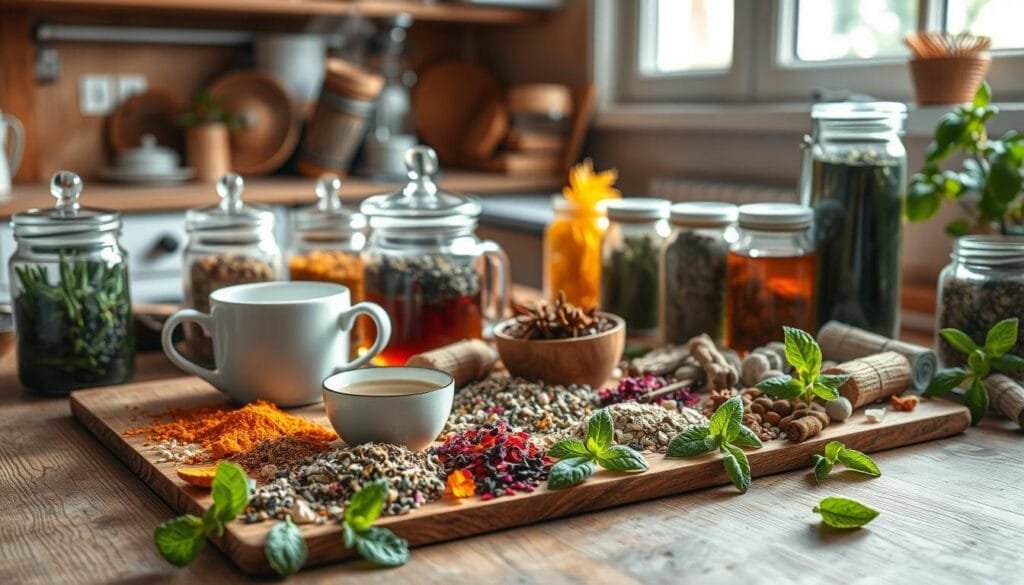 therapeutic herbal tea blends